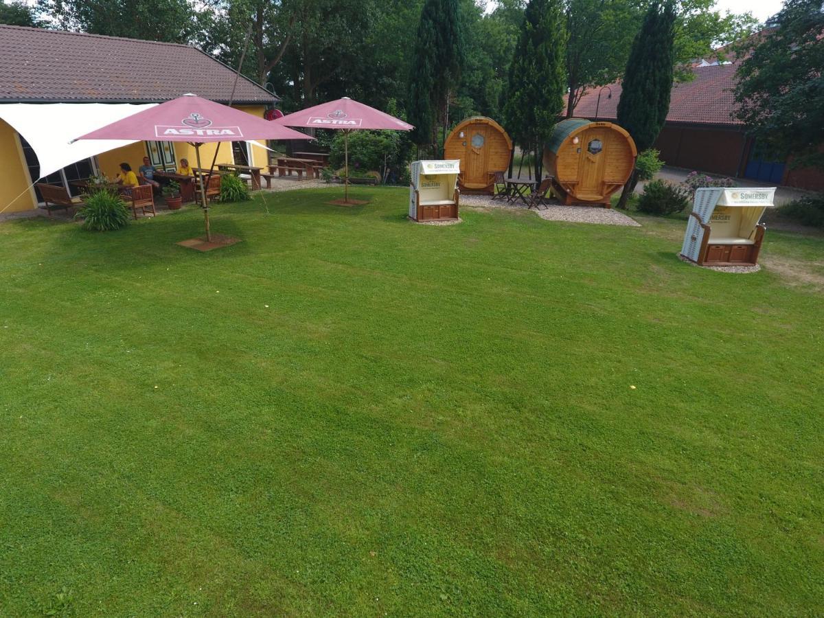 Barrel -Schlafen Im Fass Hotel Gorleben Buitenkant foto