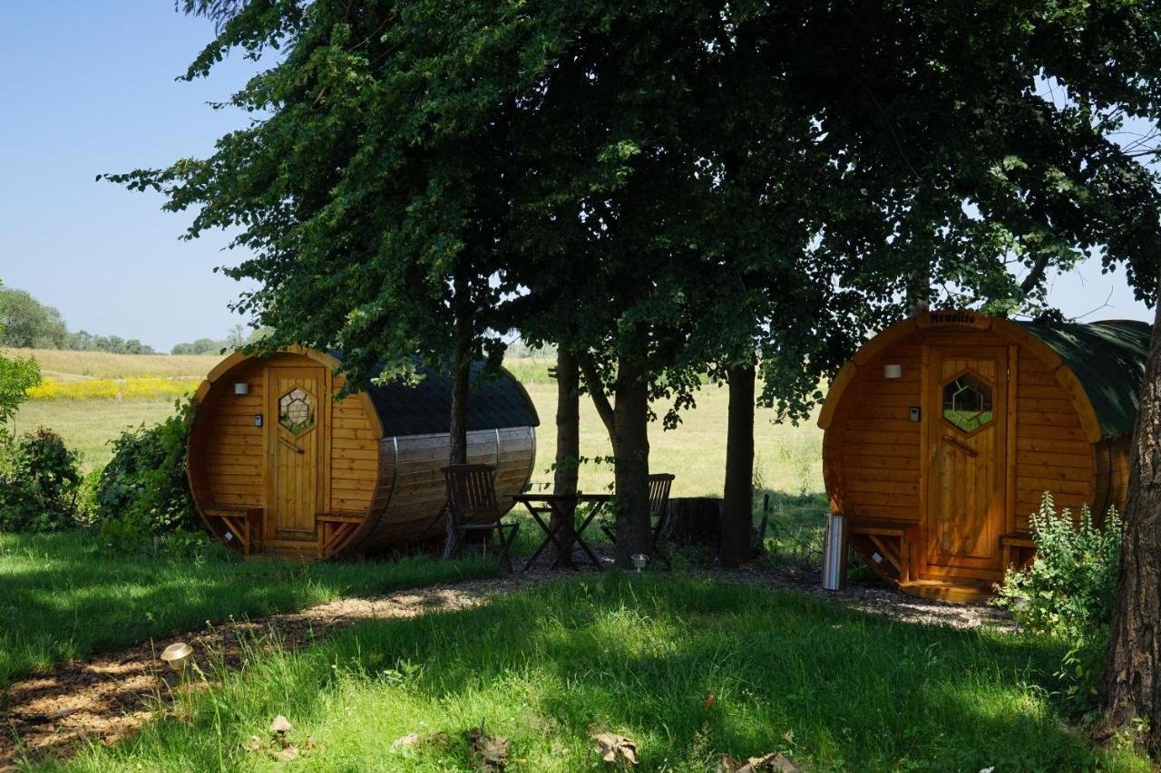 Barrel -Schlafen Im Fass Hotel Gorleben Buitenkant foto